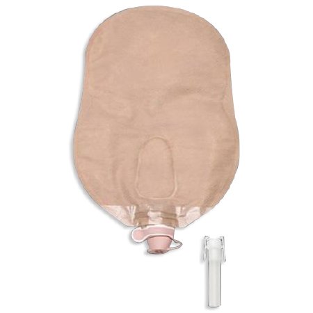Hollister New Image Urostomy Pouch Two-Piece System 9 Inch Length 1-3/4 Inch Stoma Pre-Cut - 18902