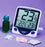 Traceable Jumbo Display Memory Monitoring - Digital Refrigerator / Freezer Thermometer with Alarm Fahrenheit / Celsius -58° to +158°F (-50° to +70°C) Bottle Probe Desk / Wall / Door Mount Battery Operated - 17751
