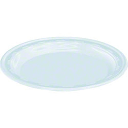Saalfeld Redistribution Dart FamouService Plate White Disposable Plastic 9 Inch Diameter - 9PWF