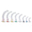 SunMed - Oropharyngeal Airway Guedel 60 mm Length Black Small Child - 1-1504-60