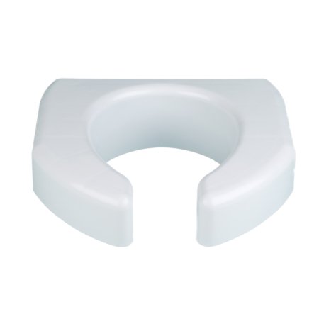 Ableware Basic - Raised Toilet Seat 3 Inch Height White 350 lbs. Weight Capacity - 725790000