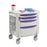 Intermetro Industries Flexline Storage Narrow Nurse Server Cart - FLNURSE