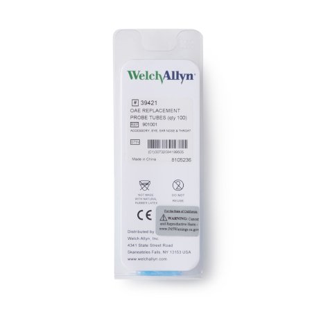 Welch Allyn - Probe Tube 5.08 W X 15.24 H X 2.79 D cm For use with OAE Hearing Screener - 39421