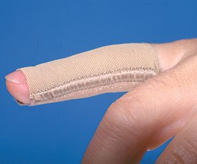 Bio Form - Compression Sleeve Large Beige Finger - 5096