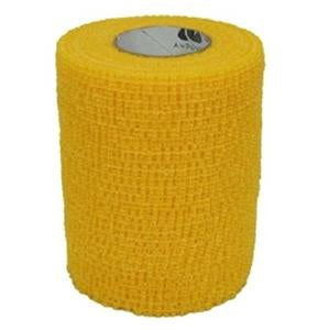 Andover Coated Products Co-Flex·Med Cohesive Bandage 2 Inch X 5 Yard Standard Compression Self-adherent Closure Yellow NonSterile - 7200YL