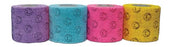 Andover Coated Products CoFlex NL Cohesive Bandage 1-1/2 Inch X 5 Yard Standard Compression Self-adherent Closure Smiley Face on Neon Pink / Yellow / Lavender / Light Blue NonSterile - 5150SC