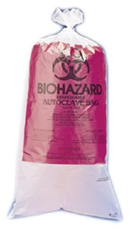Bel-Art Products SP Scienceware Biohazard Waste Bag 10 - 12 gal. Clear Polypropylene 24 X 30 Inch - 13161-0009