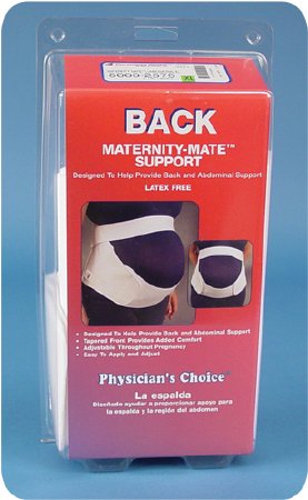 Maternity-Mate - Maternity Support Belt Medium Hook and Loop Closure 24 to 32 Inch Waist Circumference 8 Inch Back Height to 4 Inch Front Height Adult - 50002573