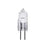 Bulbtronics Halogen Lamp 0.35 dia. X 1.18 Inch, 20 W, 12 V, T2 3/4 Shape, Clear Finish, G4/2-Pin Base, Universal Burning Position, C6/Single Coil Transverse Filament , Single Ended, 350L Lumens, 2850K Kelvin, 2000 Hours Life - 2115