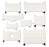 DJO Standard Set With Foam Filled Terry Cover and HotPac - 1064