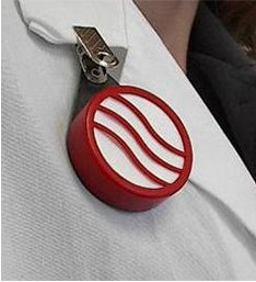 Sensors Safety Products Inc Sensors Chemical Vapor Monitoring Badge 8 Hour TWA Sampling or 15 Minute STEL For Formaldehyde Passive Monitoring - 4180