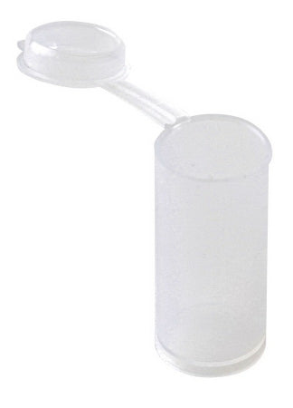 Fisher Scientific Fisherbrand Sample Vial Polyethylene 2.5 mL Hinged Cap - 033381B