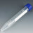 Globe Scientific Centrifuge Tube Conical Bottom Plain 17 X 120 mm 15 mL Blue Screw Cap Polypropylene Tube - 6275