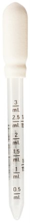 Health Care Logistics - Medicine Dropper Plastic, Straight Tip, 5 mL / 1 Teaspoon - 7742W