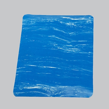 Health Care Logistics - Anti-Fatigue Floor Mat 2 X 3 Foot Blue Vinyl / Nitrile Infused Sponge - 5755