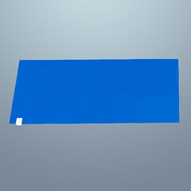 Tacky Mat - Adhesive Floor Mat 18 X 45-1/2 Inch Blue Polyethylene - 5602-01