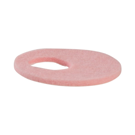 Mabis Healthcare Adhesive Felt Pad 1-5/8 X 2-3/8 Inch, Pink, Wool Felt, Non-Sterile - 765-2365-0000