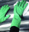 Medical Safety Systems Utility Glove Medium Nitrile Green Straight Cuff NonSterile - 653-53181301