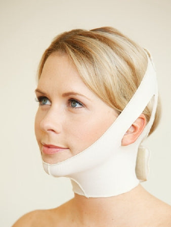 Cooljaw - Neck/Chin Support Large SuperSilky Fabric Beige - T-118-L