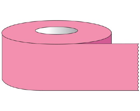 Shamrock - Blank Label Tape Multipurpose Label Pink Tape 1/2 X 500 Inch - ST-12-11