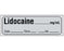 Shamrock - Drug Label Anesthesia Label LIDOCAINE _____ mg / mL / Date _____ Time _____ Int. _____ Gray 1/2 X 1 Inch - SA-300-DTI-PRE