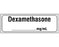 Shamrock Scientific Shamrock Pre-Printed Label Anesthesia Label DEXAMETHESONE / _____ mg / mL White 1/2 X 500 Inch - SA-3228-PRE