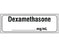 Shamrock - Drug Label Anesthesia Label DEXAMETHESONE / _____ mg / mL White 1/2 X 1 Inch - SA-3228-PRE