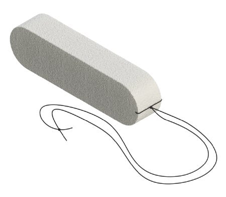 Rhino Rocket - Nasal Packing with Applicator PVA Expandacell Foam Non-impregnated Medium 1.5 X 2 X 5 cm 8 Count Sterile - 11W-W0500-08AS