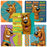 Smilemakers  100 Per Unit Scooby-Doo Sticker 2.5 Inch - SCBYR