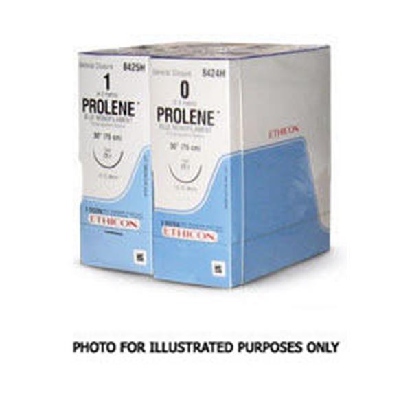 Ethicon Inc,a J & J Company Suture 6-0 Pp Bv-1/Bv-1 Prolene Blue 2X24" Double Arm Monofilament 12/Bx - M8205