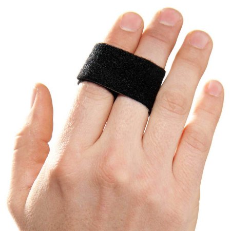 3pp Buddy Loops - Buddy Loop Adult One Size Fits Most Hook and Loop Strap Closure Left or Right Hand Black - P1005-25