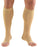 Truform - Compression Stocking Knee High Medium Beige Open Toe - 865-BG-MED
