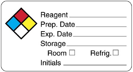 UAL - Pre-Printed Label Advisory Label Paper - ULLH304