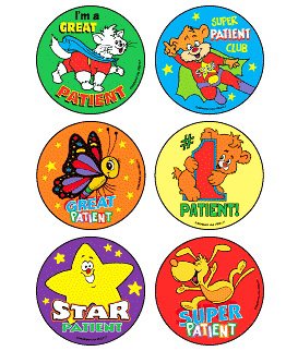 Medibadge Kids Love Stickers 90 Per Unit Super Patient Assorted Medical Sticker - M2117P