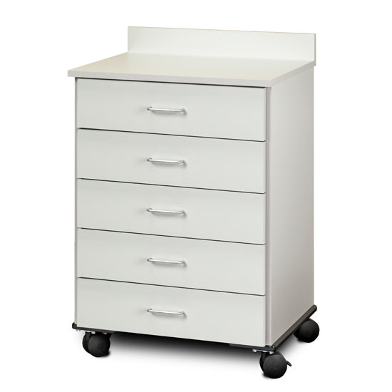 Clinton Industries Utility Cart 5 Drawers Gray - 8950-055