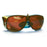Bernell/Vision Training Products Solar Shield Safety Glasses Fit Over Amber Tint Polycarbonate Lens Brown Frame Over Ear One Size Fits Most - DSSB