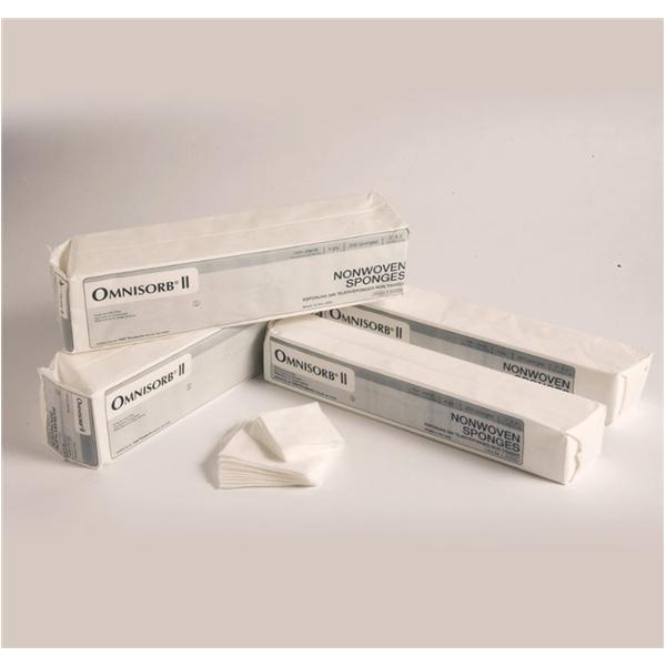 Tidi Products Sponge Non-Woven Omnisorb Ii Rayon/Polyester Blend 2X2" 4 Ply Ns 200/Packag, 25 Pk/Ca - 942022