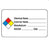 Market Lab Inc Pre-Printed Label Warning Label Chemical Name _____ / Common Name ______ / Manufacturer _______ MSDS# ______ Date ____ White 1-1/2 X 2-1/2 Inch - 748