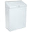 Saalfeld Redistribution Hospeco Feminine Hygiene Waste Receptacle Rectangular Silver Stainless Steel Manual - ND-1E
