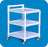 IPU Multi-Purpose Cart 24 X 26 X 38 Inch - RI-MPC240