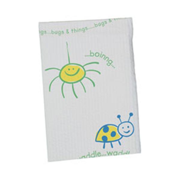 Tidi Products Towel Patient Tidi 10 In X 13 In Bugs & Things 2 Ply Tissue / Poly 250/Ca - 981410