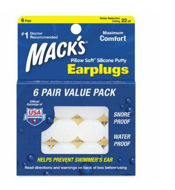 McKeon Products Pillow Soft Ear Plugs - 3373200007