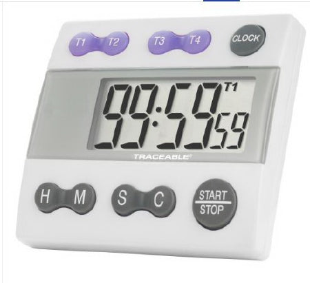 Control 3 Holdings LLC Traceable Alarm Timer Timer 99 hr, 59 min, 59 sec Digital - 5004