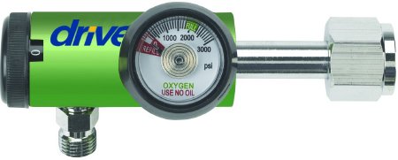 drive - Drive Oxygen Regulator Click Style 0 - 15 LPM DISS Outlet CGA-540 - 18304GN