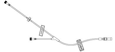 LifeCare PCA - Extension Set 10 Inch Tubing 1.1 mL Priming Volume DEHP-Free - 1427828