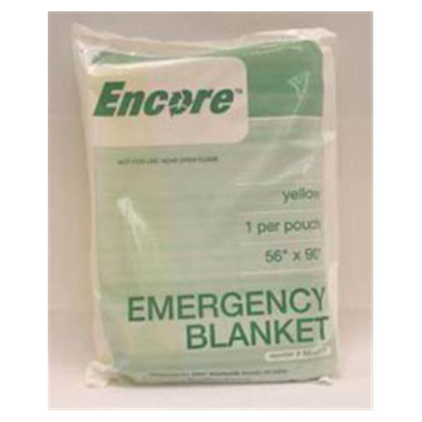 Tidi Products Blanket Emergency 58X90" Yellow Adult Ea - 980077