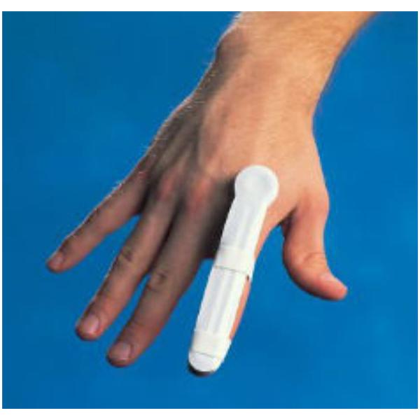 Brownmed Splint Support Plastalume Finger White 3.25" Size Ab-4 12/Pk - 10105