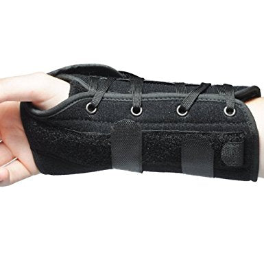 U2 - Wrist Brace Felt / Metal / Nylon / Polyester Right Hand Black One Size Fits Most - 08144020