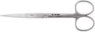 BR Surgical BR Surgical Operating Scissors Deaver 5-1/2 Inch Length Surgical Grade Stainless Steel Finger Ring Handle Straight Sharp/Sharp - BR08-15014
