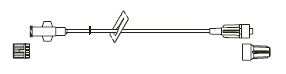 Codan - Extension Set 14 Inch Tubing Without Port 0.8 mL Priming Volme - BC524